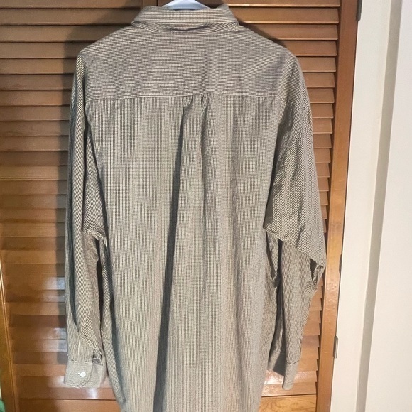 💥EUC Burberry check button down casual shirt Men’s XL Y2K Vintage - Picture 3 of 3